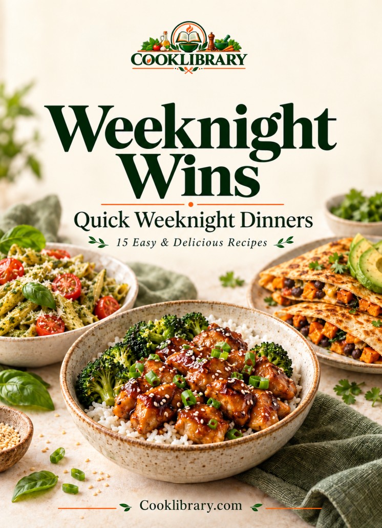 Weeknight Wins — Quick Weeknight Dinners E-book Cover