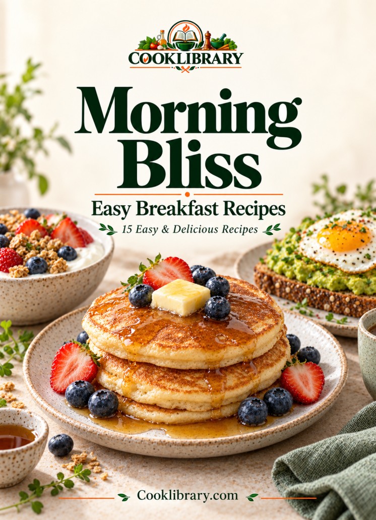 Morning Bliss — Easy Breakfast Recipes E-book Cover